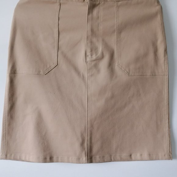 Lauren Ralph Lauren Women's Beige Skirt Size 8 - Picture 4 of 5